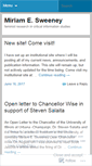 Mobile Screenshot of miriamsweeney.net